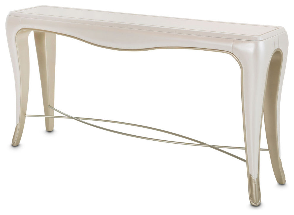 London Place Console Table - Creamy Pearl