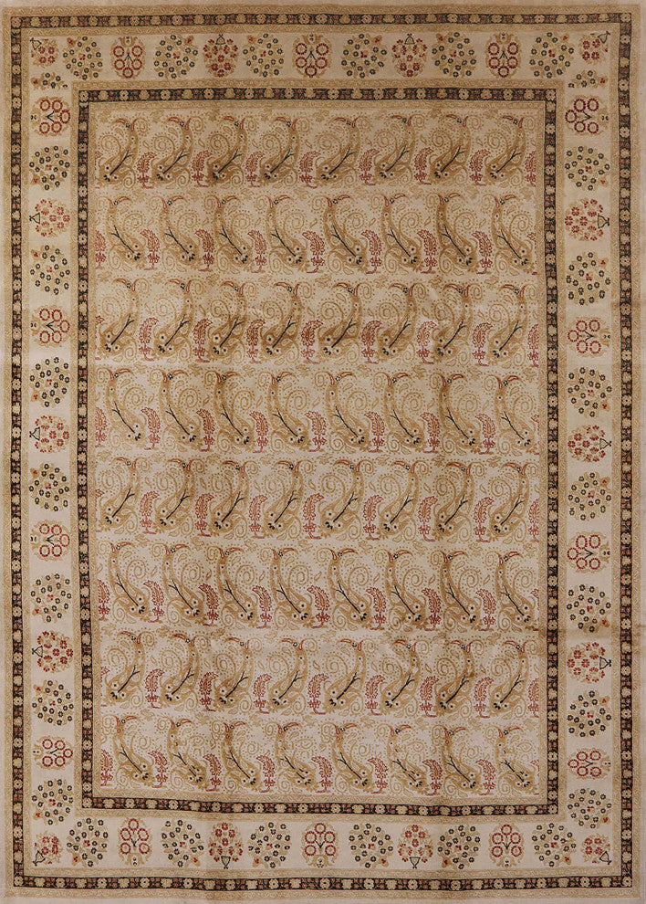 Ahgly Company Indoor Rectangle Mid-Century Modern Area Rugs, 7' x 9'