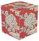 TB565 - Red & Blue Provencial Print Tissue Box Cover