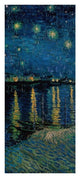 "Starlight Over the Rhone (center)" Print by Vincent van Gogh, 15"x32"