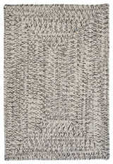 Corsica CC19 Silver Shimmer Indoor/Outdoor Area Rug, Rectangular 2'x3'