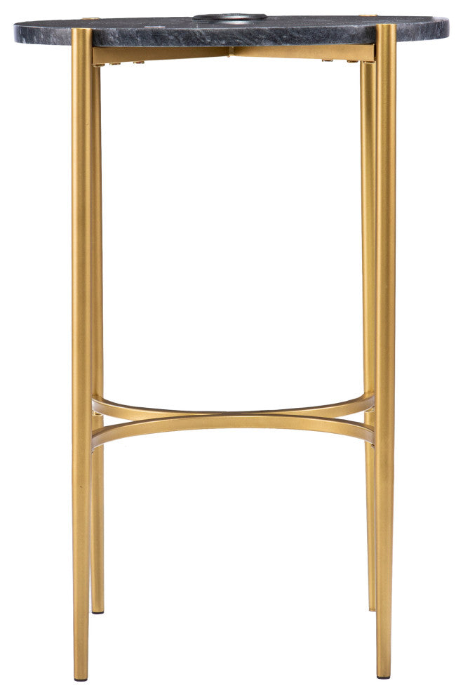 Clarvin Side Table With Wireless Charging Station