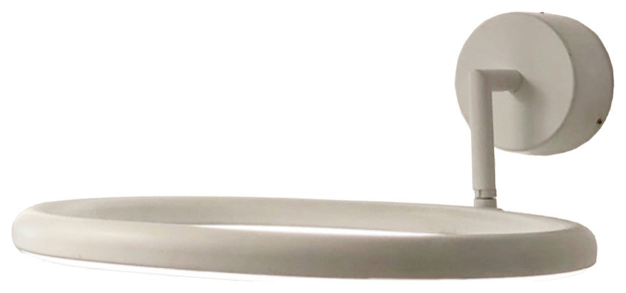 Lolli LED Positionable Wall Sconce NSH-4451-WHTE, Matte White