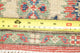 Hand Made Kazak Oriental Faded Traditional Pakistani Area Rug, Orange, 3x5