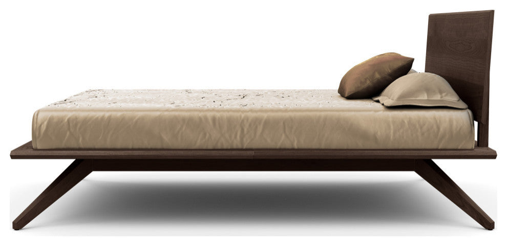 Copeland Astrid Bed With 1 Headboard Panel, Smoke Cherry, Queen