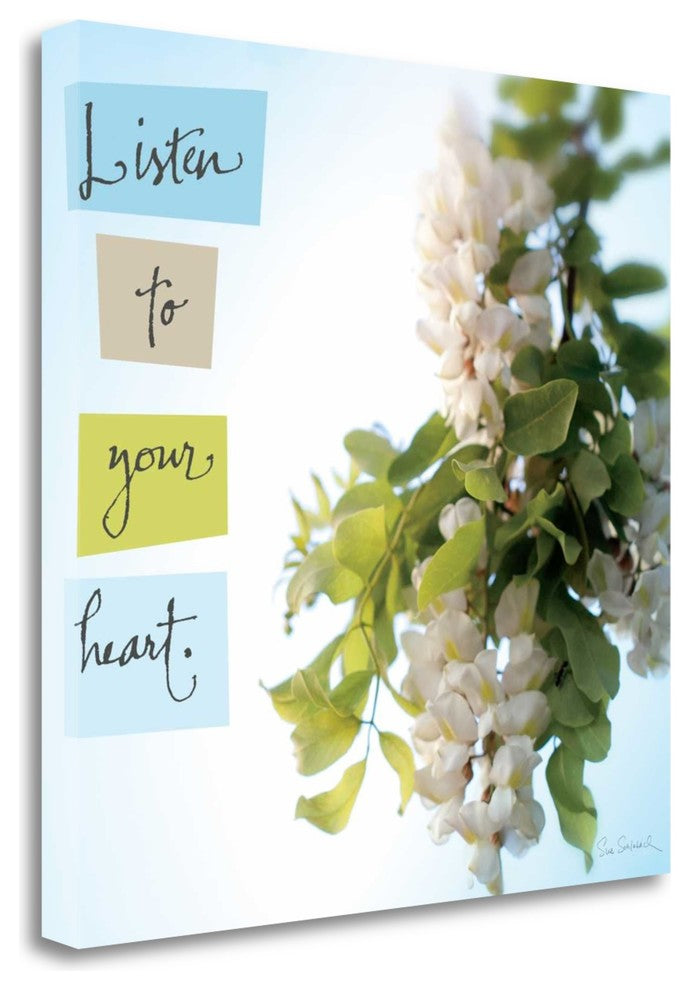 "Listen To Your Heart" By Sue Schlabach, Giclee Print on Gallery Wrap Canvas