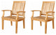 Anderson Teak Patio Lawn Garden Furniture Brianna Dining Armchair (Set of 2)