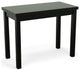 Waverly Thick Top Bar Table, Antique Black