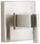 Sirius Single Handle Pressure Balance Trim Kit for Valve Only Brushed Nickel