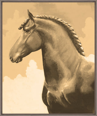 A Braided Mane, 24 x 29