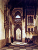 Francois Stroobant The Palace Of Casimir  The King Of Poland Gallery Wrap Canvas