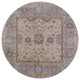 Ahgly Company Indoor Round Mid-Century Modern Area Rugs, 5' Round