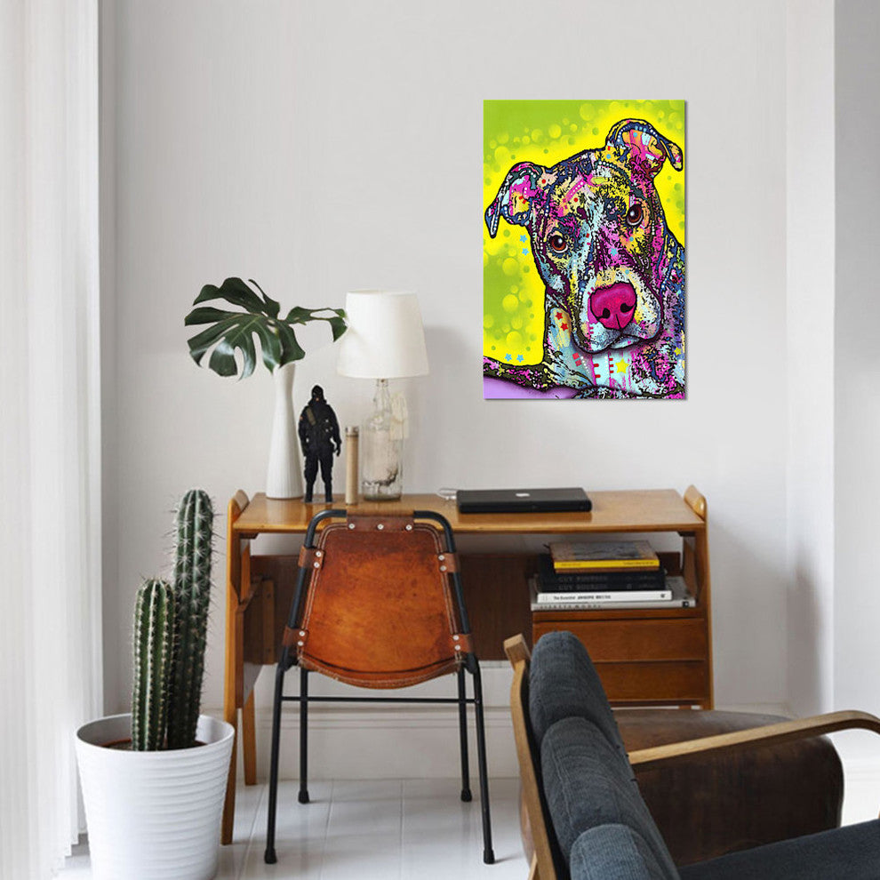 "Brindle" by Dean Russo, Canvas Print, 26"x18"