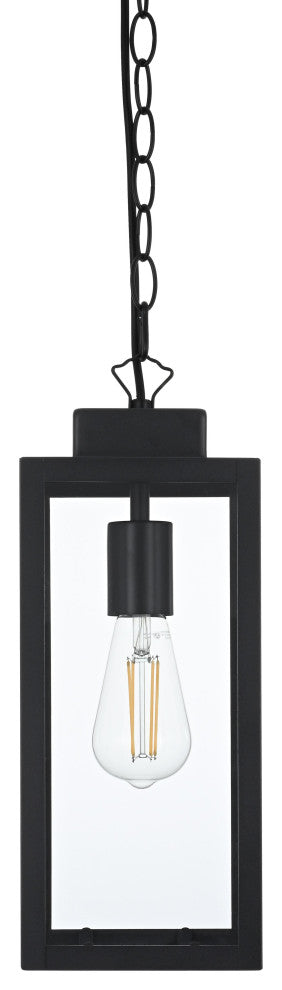 Home Living 6" Outdoor Pendant, Black
