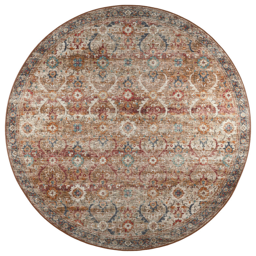 Jericho JC1 Taupe 10' x 10' Round Rug