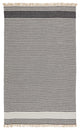 Vibe by Jaipur Living Strand Indoor/ Outdoor Striped Area Rug, Dark Gray/Beige