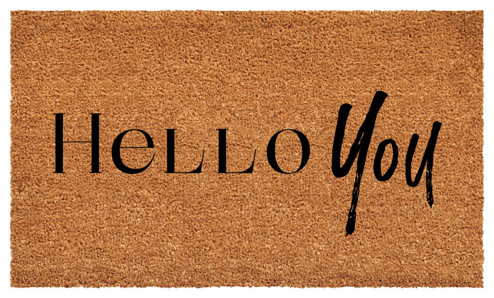 Calloway Mills Hello You Doormat, 24" X 36"