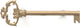 Pull 3" cc, Wrought Traditional Bronze and Stainless Steel Bar Pull