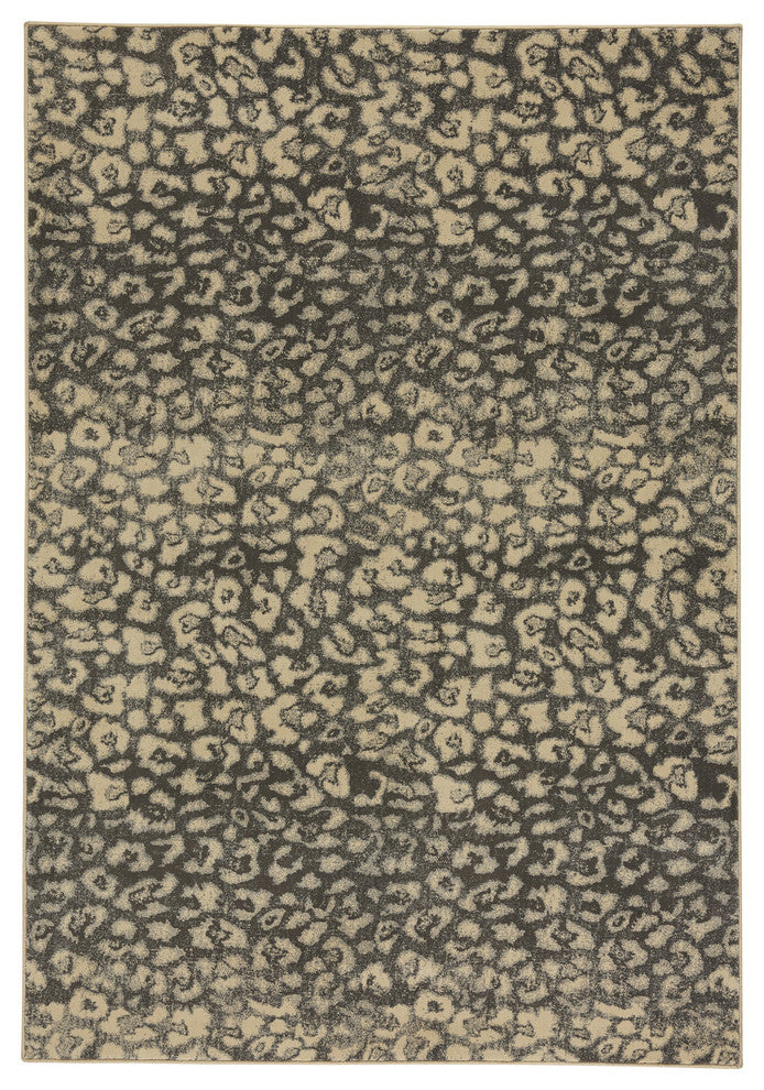 Kevin O'Brien Ingwe Woven Rug, Coal, 5'3"x7'6"