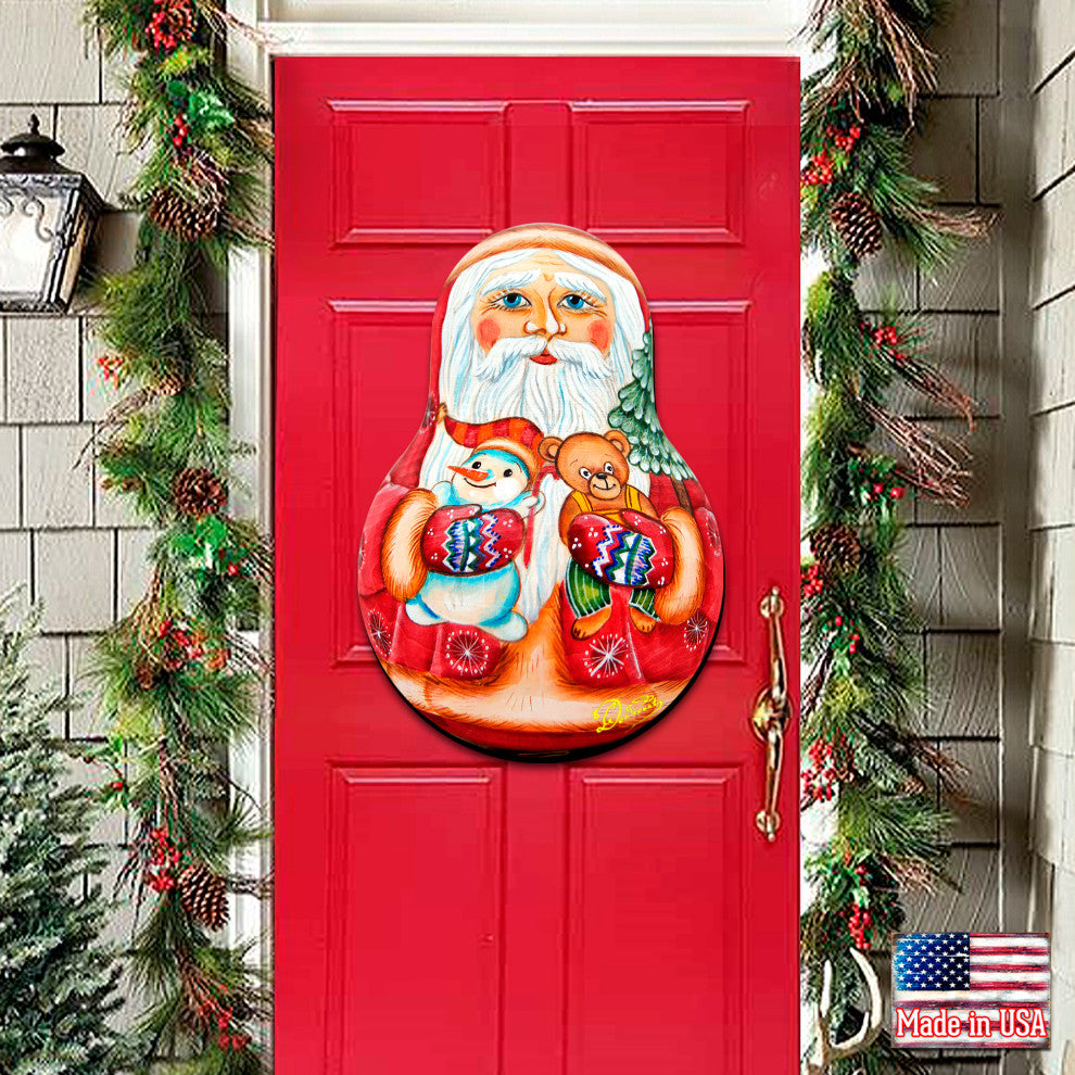 Santa Doll Door Hanger