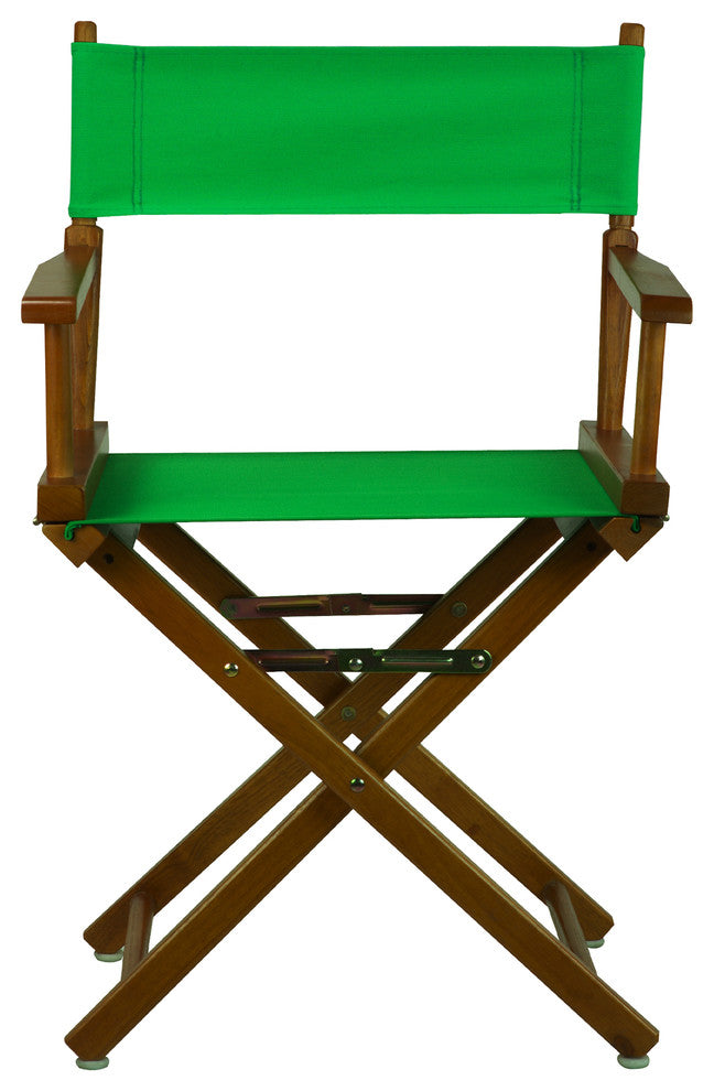 018" Director's Chair Honey Oak Frame-Green Canvas