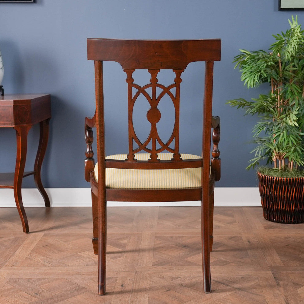 Inlaid Hepplewhite Arm Chair