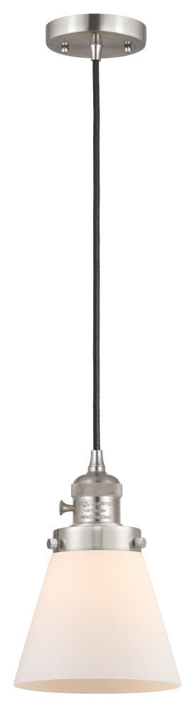 INNOVATIONS 201CSW-SN-G61 1-Light Mini Pendant Brushed Satin Nickel