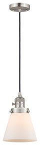 INNOVATIONS 201CSW-SN-G61 1-Light Mini Pendant Brushed Satin Nickel