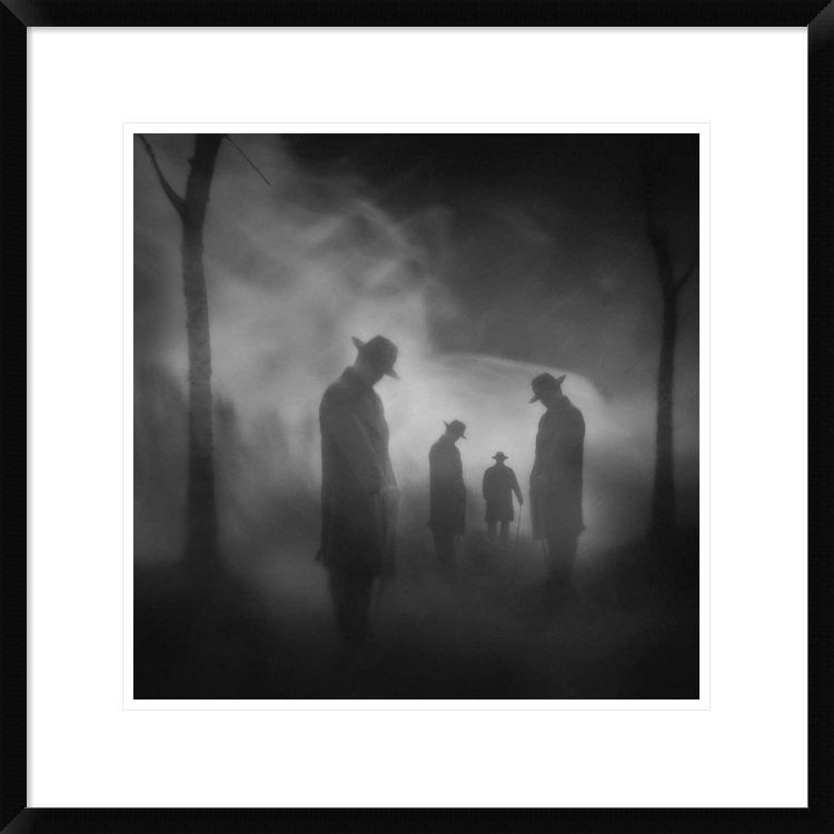 "Untitled" Framed Digital Print by Jay Satriani, 24x24"