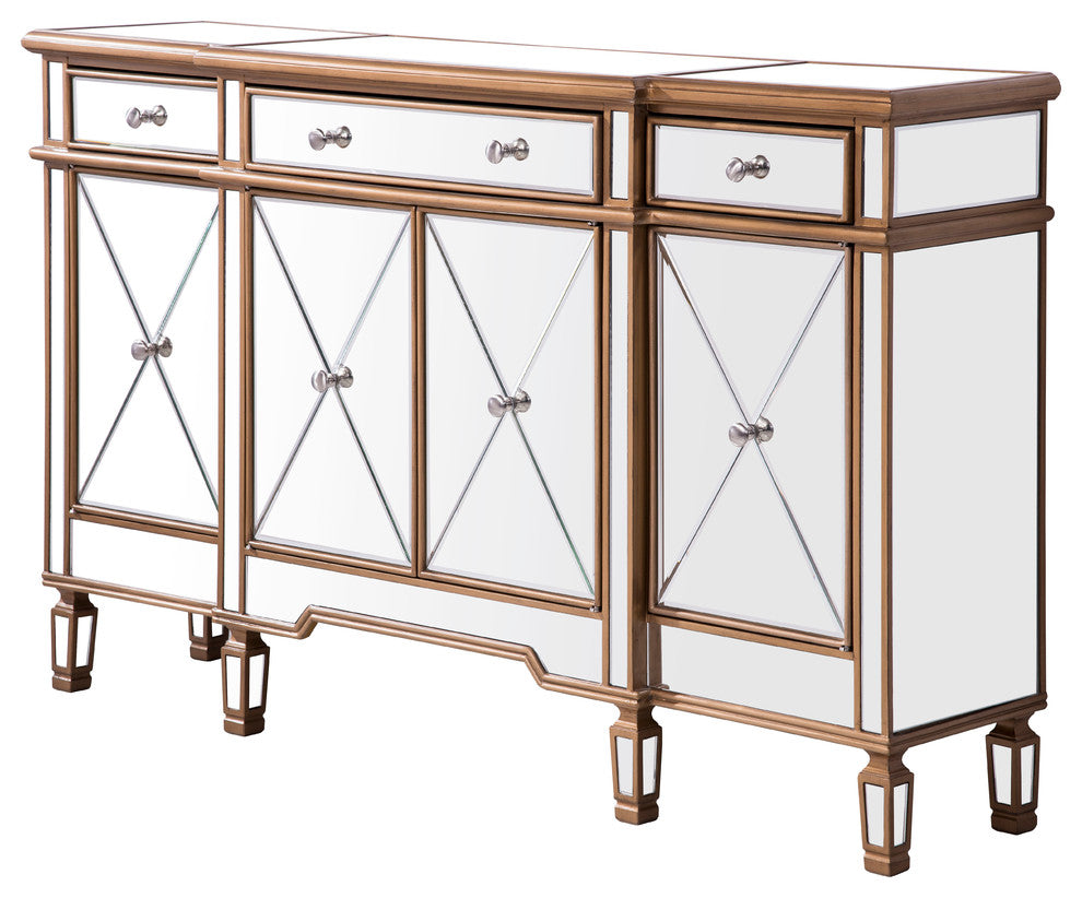 3 Drawer 4 Door Cabinet