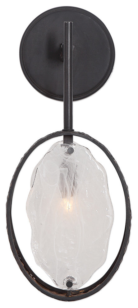 Uttermost Maxin Dark Bronze 1 Light Sconce