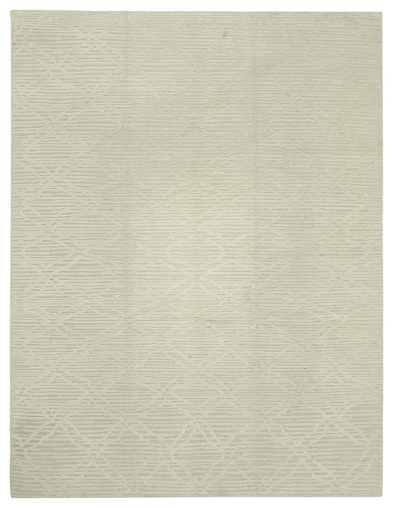 Rug N Carpet - Handmade Unique 9' 0'' x 12' 0'' Moroccan Area Rug