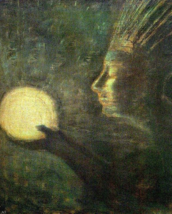 Mikalojus Ciurlionis Friendship, 20"x25" Wall Decal