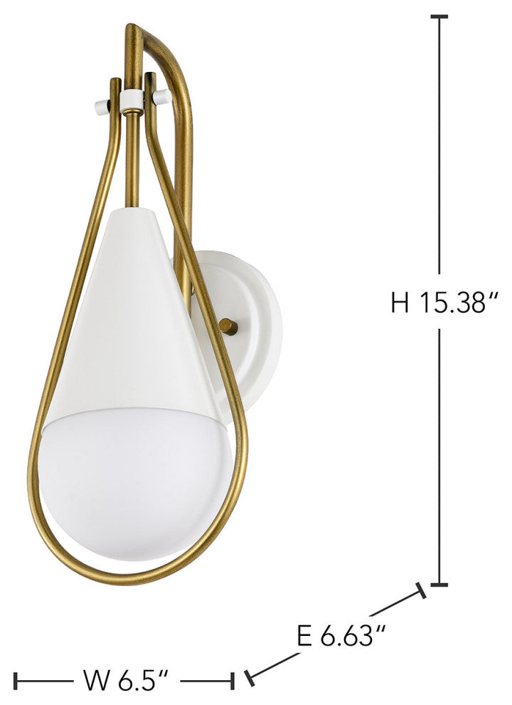 Admiral 1 Light Wall Sconce