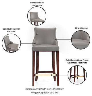 Manhattan Comfort Shubert Barstool