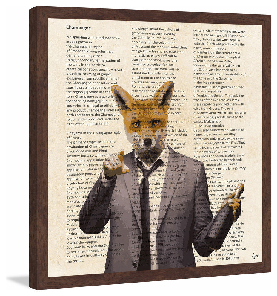 "You'll Remember It" Framed Painting Print, 18"x18"