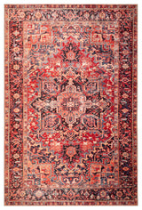 Bergen Heriz Area Rug - Red, 5'x7'6"
