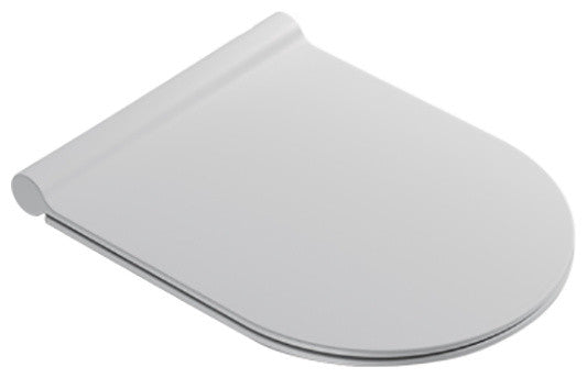 Catalano 5SCSTPBM Coprivaso Soft-Close Toilet Seat, White Matte