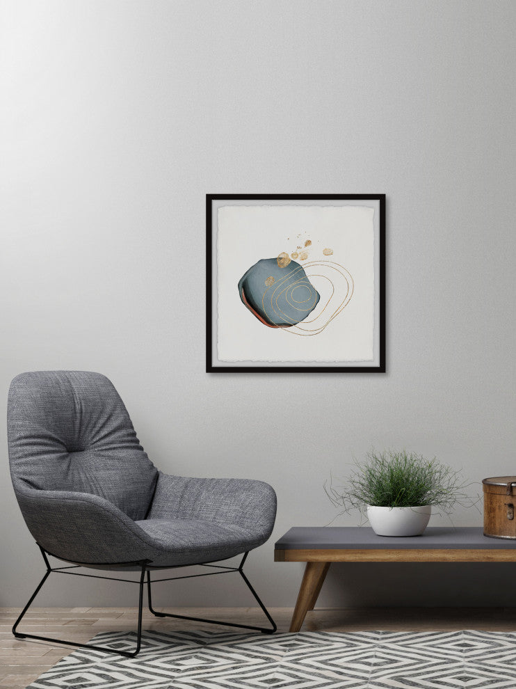 "Out of Orbit" Framed Painting Print, 18x18