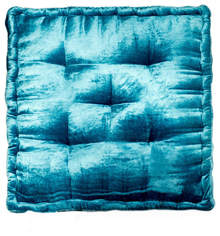 Sumatra 18"x18", Turquoise