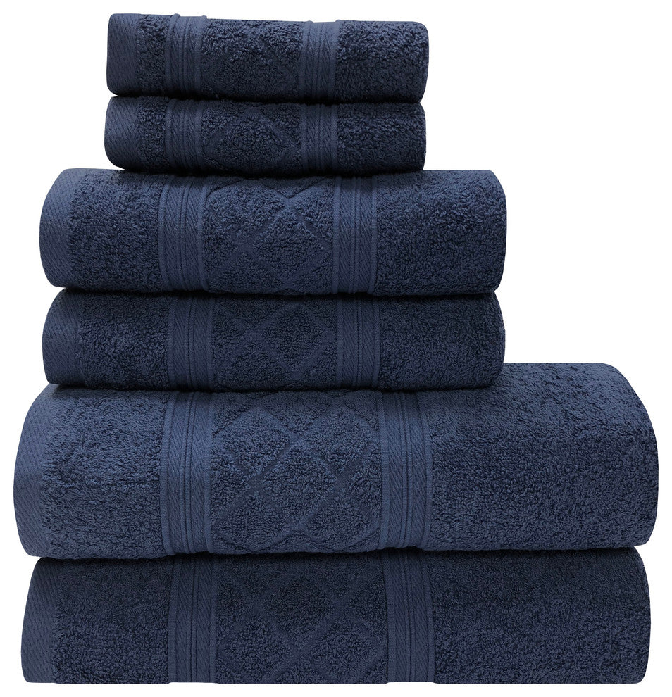 Sttelli 6-Piece Towel Set, Navy