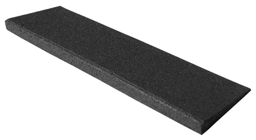 Rubber-Cal Eco-Sport Ramp, 1", Black, 4 Pack