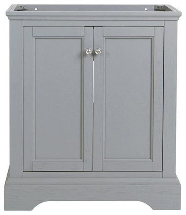 Fresca FCB2430GRV Windsor 30" Gray Textured Traditional Bathroom Cabinet