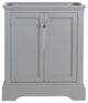 Fresca FCB2430GRV Windsor 30" Gray Textured Traditional Bathroom Cabinet