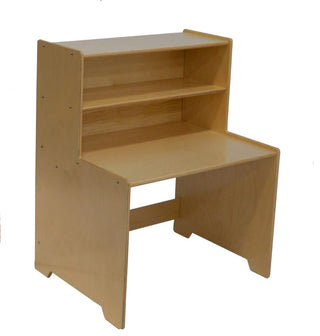 Kids Writing Desk, Computer Table With Hutch