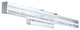 Eglo 1x31.4w Led Vanity Wall Light W/ Chrome Finish & Clear Glass W/ Crystal Sto