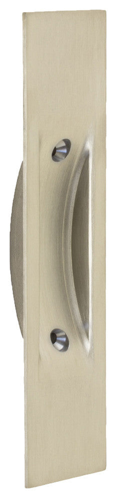 106-FP-WCMS Sliding Door/Window Flush Pull, Satin Stainless Steel