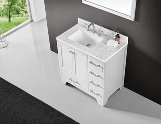 36" Single Sink Bathroom Vanity Base