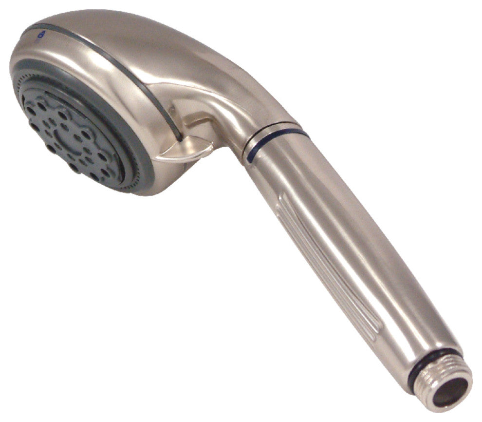 Kingston Brass 5 Function Massage Hand Shower Head, Brushed Nickel