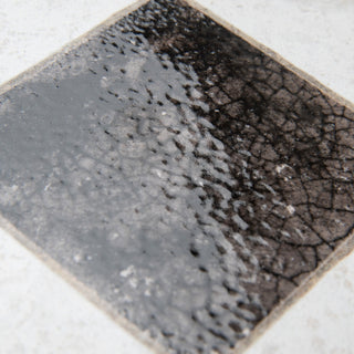 Kings Arles Black Ceramic Floor and Wall Tile